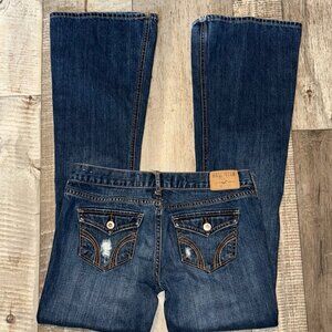 HOLLISTER flare Jeans-size 5